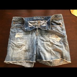American eagle midi shorts size 14
